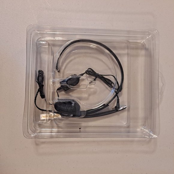 Plantronics M214C Cordless Phone Headset Over the Head Noise Cancelling Mic OPEN - Picture 4 of 6